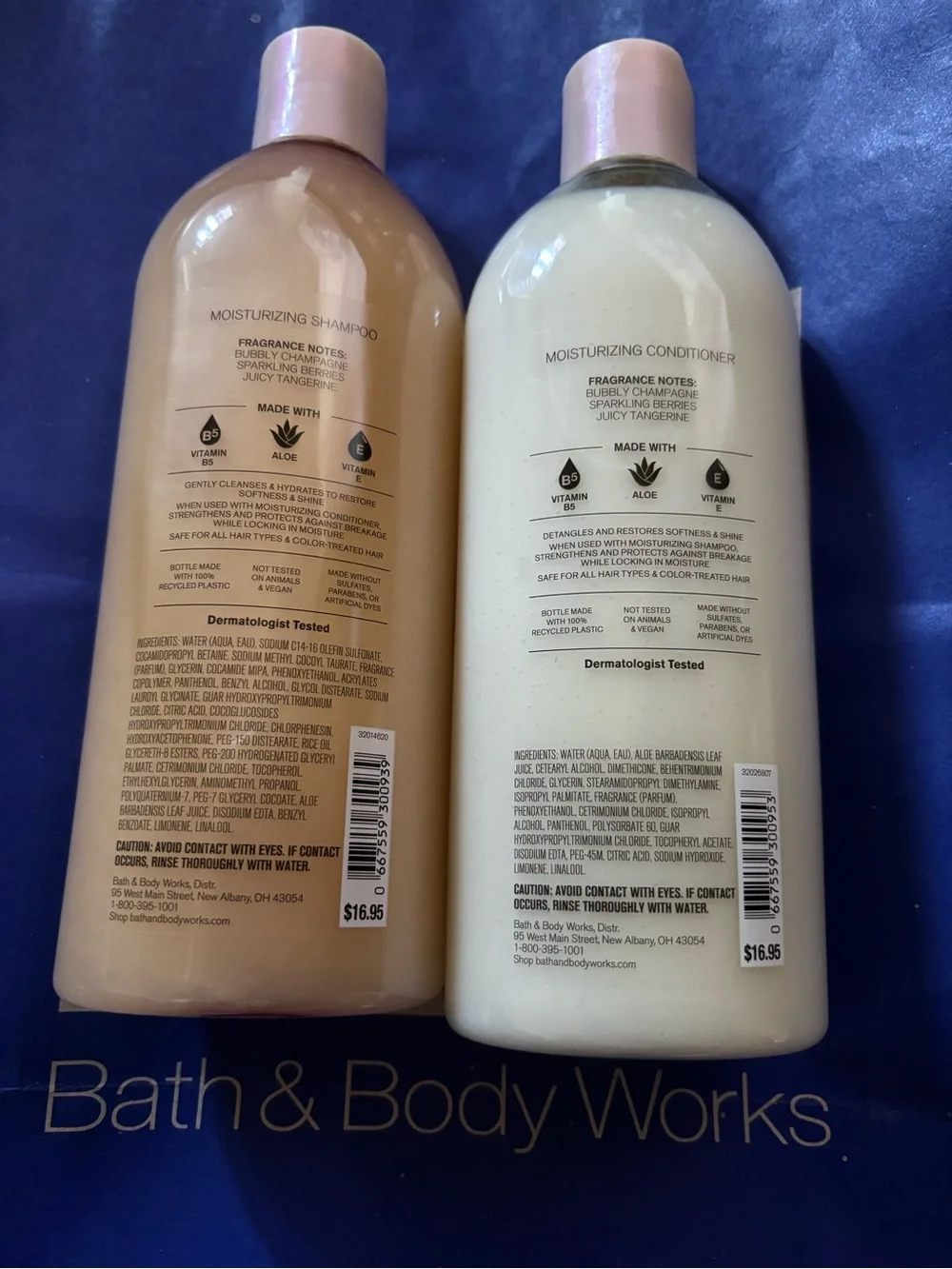 Bath & Body Works hair care